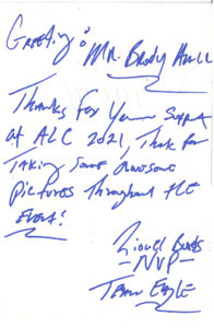 Image of a "Thank You" note